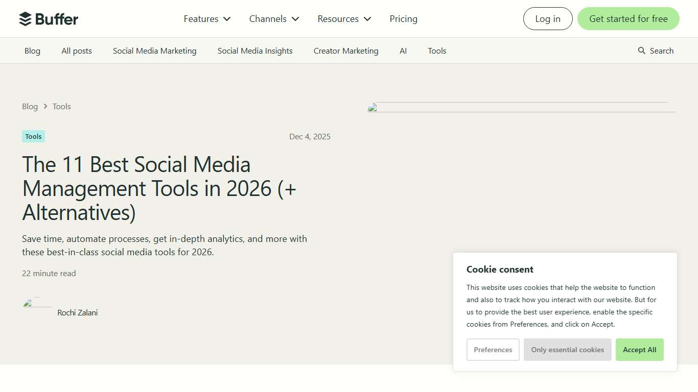 The 11 Best Social Media Management Tools in 2026 (+ Alternatives)