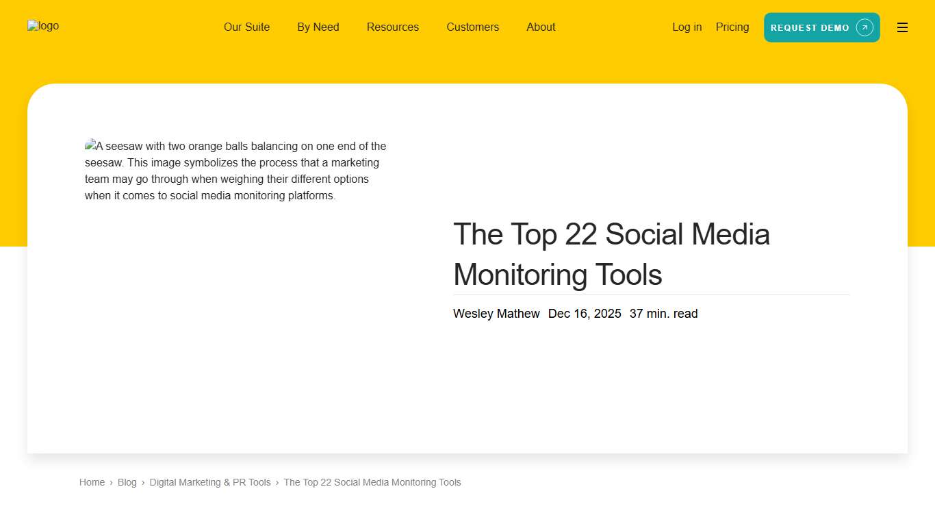 The Top 22 Social Media Monitoring Tools 2026